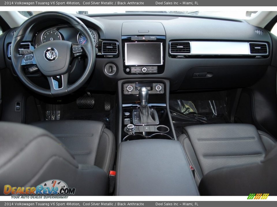 2014 Volkswagen Touareg V6 Sport 4Motion Cool Silver Metallic / Black Anthracite Photo #13
