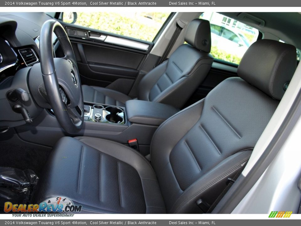 2014 Volkswagen Touareg V6 Sport 4Motion Cool Silver Metallic / Black Anthracite Photo #14
