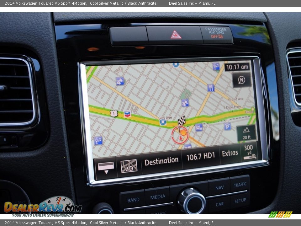 2014 Volkswagen Touareg V6 Sport 4Motion Cool Silver Metallic / Black Anthracite Photo #16