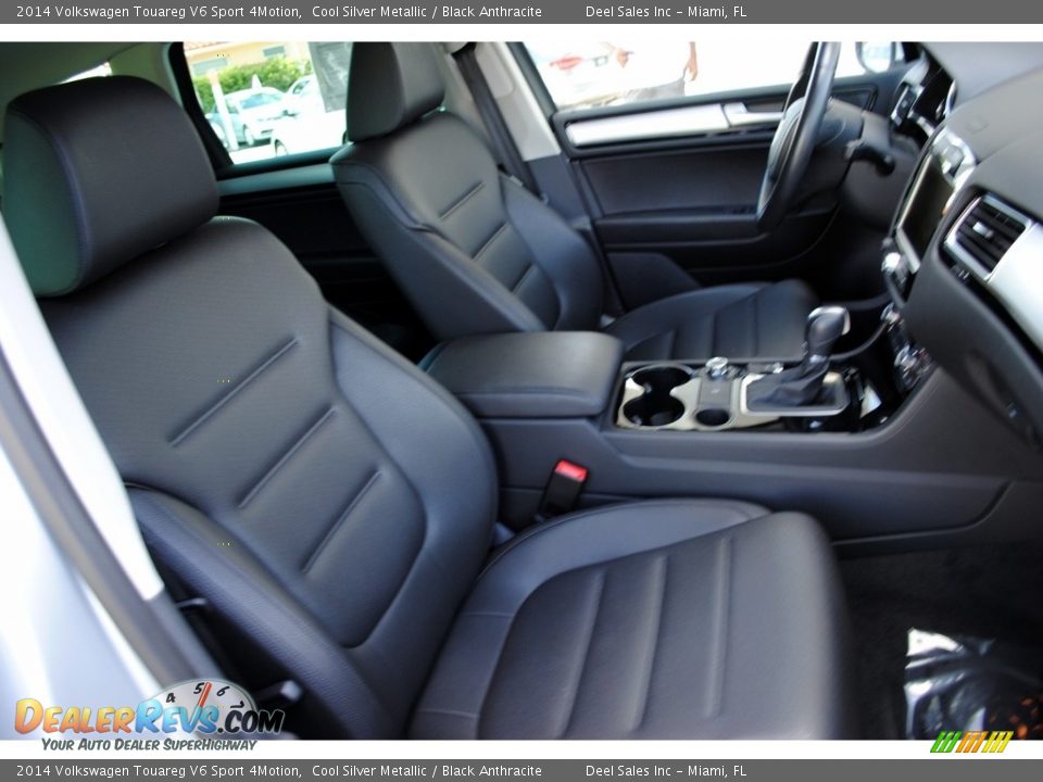 2014 Volkswagen Touareg V6 Sport 4Motion Cool Silver Metallic / Black Anthracite Photo #19