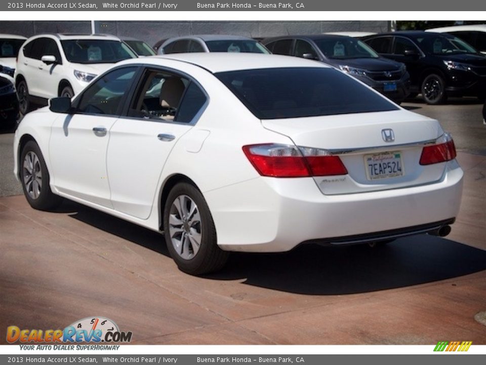 2013 Honda Accord LX Sedan White Orchid Pearl / Ivory Photo #2