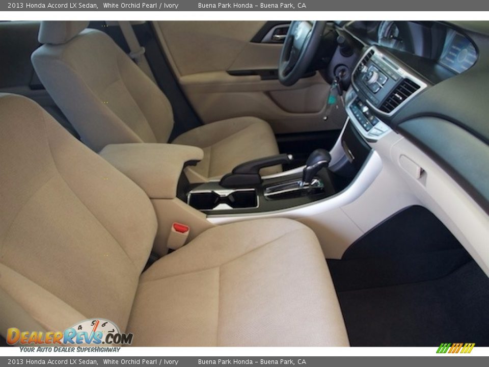 2013 Honda Accord LX Sedan White Orchid Pearl / Ivory Photo #18