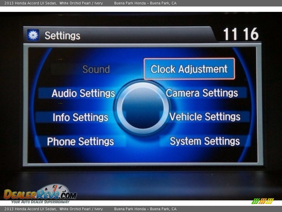 2013 Honda Accord LX Sedan White Orchid Pearl / Ivory Photo #20