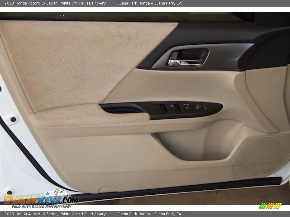 2013 Honda Accord LX Sedan White Orchid Pearl / Ivory Photo #23