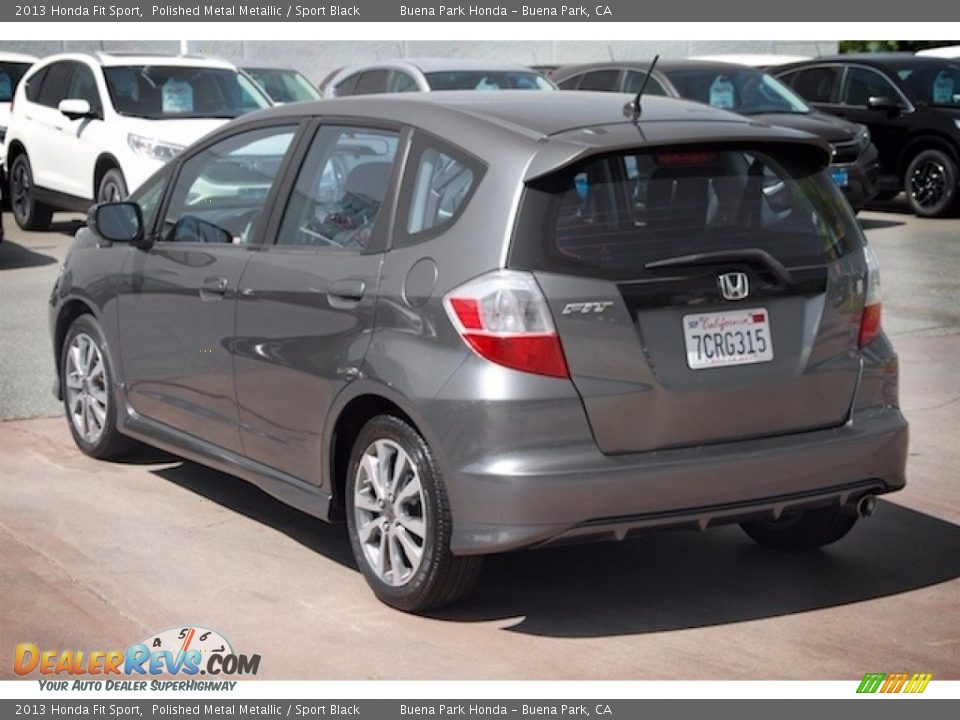 2013 Honda Fit Sport Polished Metal Metallic / Sport Black Photo #2