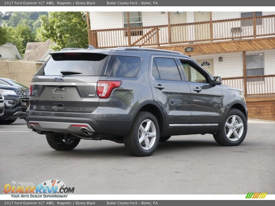2017 Ford Explorer XLT 4WD Magnetic / Ebony Black Photo #3