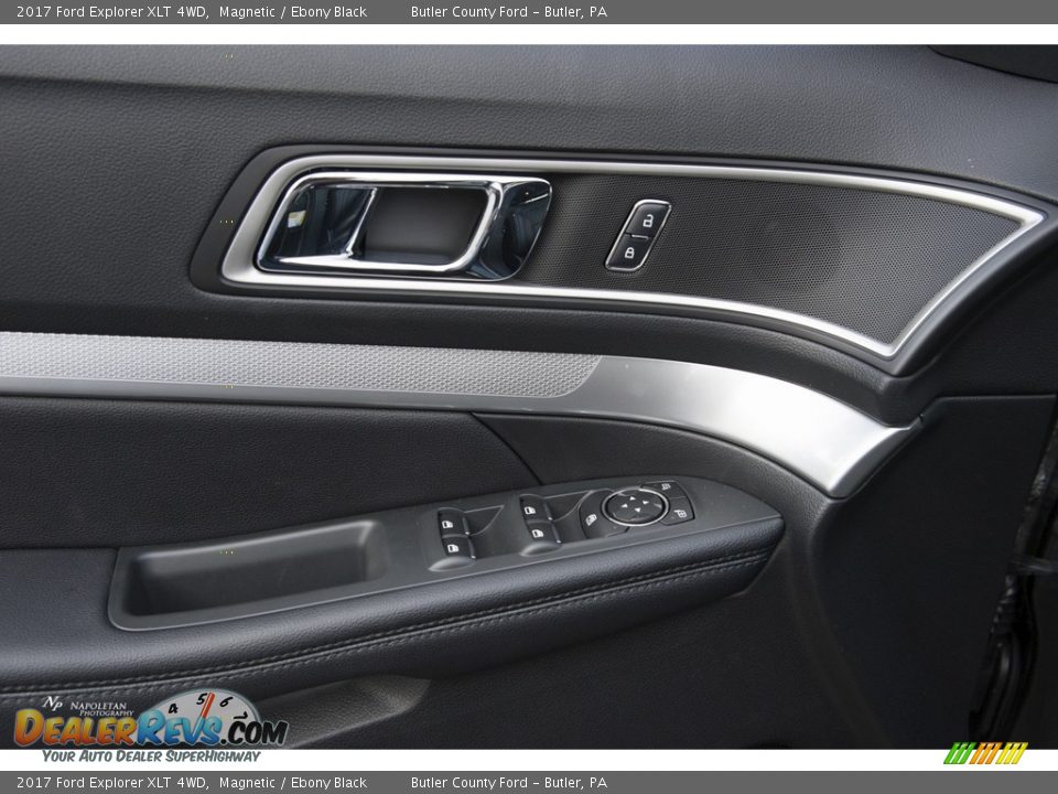 2017 Ford Explorer XLT 4WD Magnetic / Ebony Black Photo #4