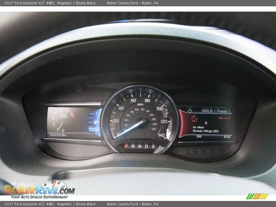 2017 Ford Explorer XLT 4WD Magnetic / Ebony Black Photo #15