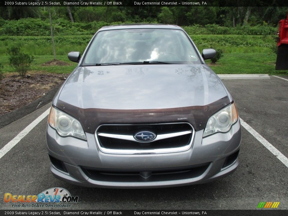 2009 Subaru Legacy 2.5i Sedan Diamond Gray Metallic / Off Black Photo #2
