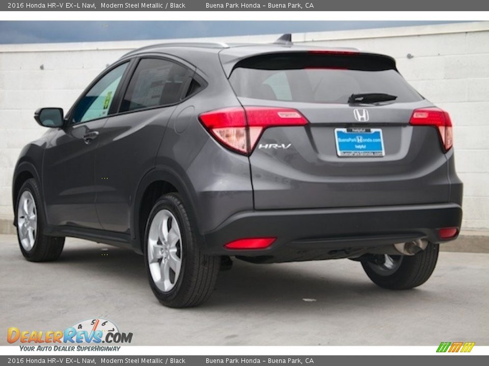 2016 Honda HR-V EX-L Navi Modern Steel Metallic / Black Photo #2