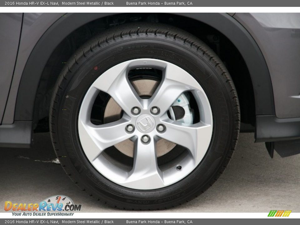 2016 Honda HR-V EX-L Navi Modern Steel Metallic / Black Photo #5