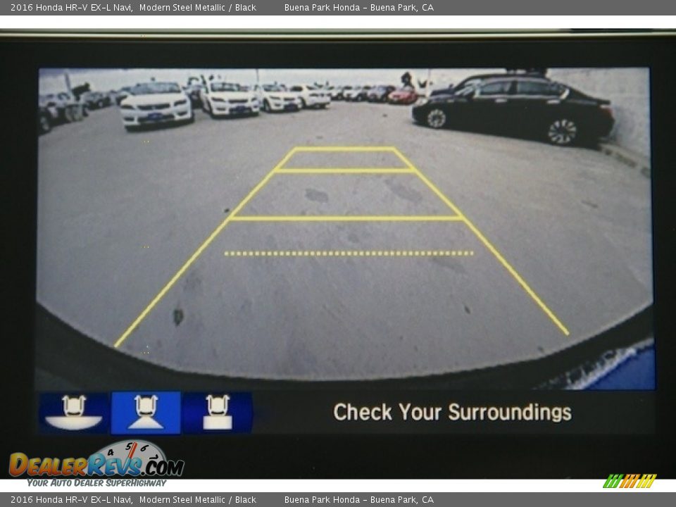 2016 Honda HR-V EX-L Navi Modern Steel Metallic / Black Photo #6