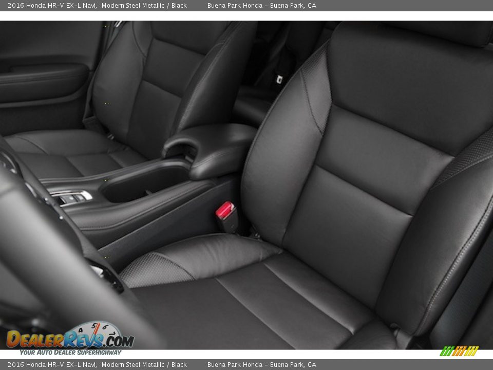 2016 Honda HR-V EX-L Navi Modern Steel Metallic / Black Photo #11