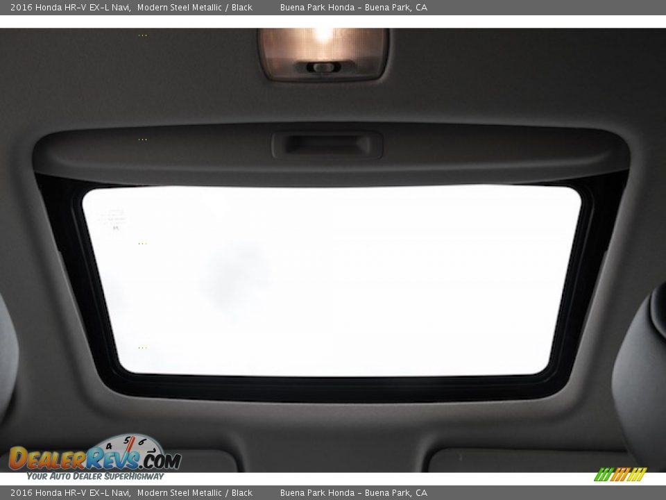 2016 Honda HR-V EX-L Navi Modern Steel Metallic / Black Photo #14