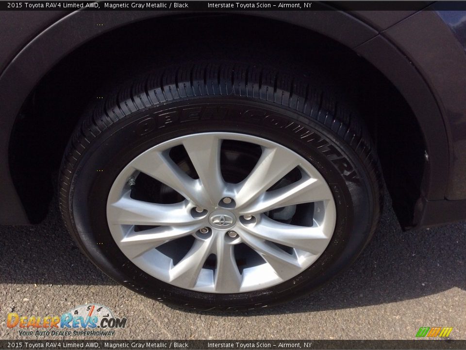 2015 Toyota RAV4 Limited AWD Magnetic Gray Metallic / Black Photo #20