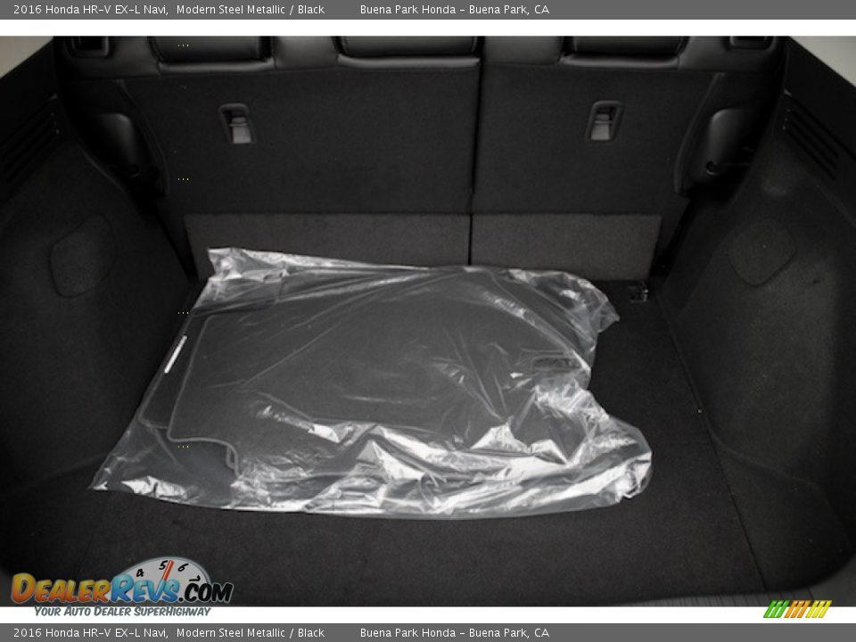 2016 Honda HR-V EX-L Navi Modern Steel Metallic / Black Photo #16