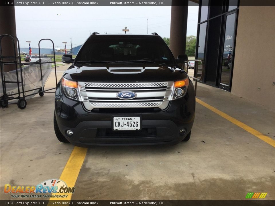 2014 Ford Explorer XLT Tuxedo Black / Charcoal Black Photo #1