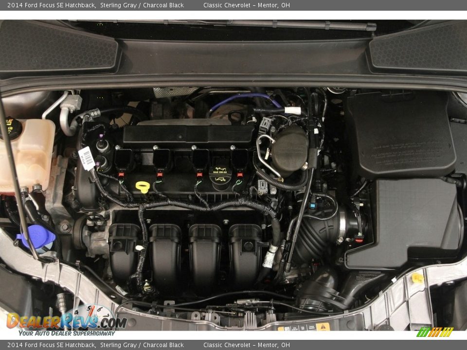 2014 Ford Focus SE Hatchback Sterling Gray / Charcoal Black Photo #15