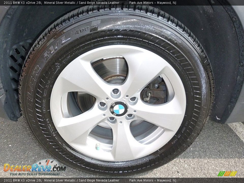 2011 BMW X3 xDrive 28i Wheel Photo #31