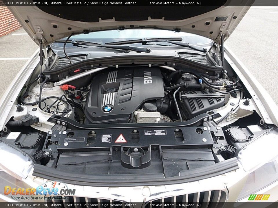 2011 BMW X3 xDrive 28i 3.0 Liter DOHC 24-Valve VVT Inline 6 Cylinder Engine Photo #32