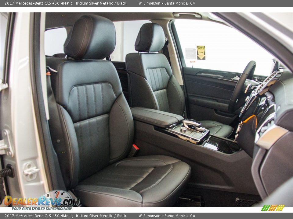 2017 Mercedes-Benz GLS 450 4Matic Iridium Silver Metallic / Black Photo #2