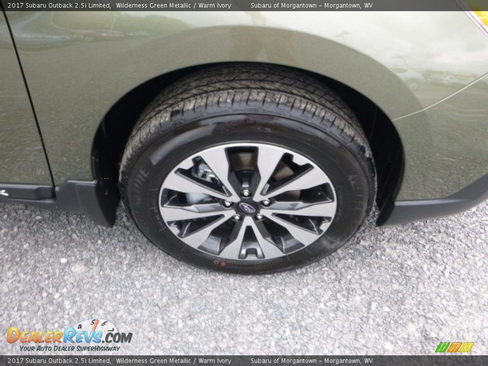 2017 Subaru Outback 2.5i Limited Wilderness Green Metallic / Warm Ivory Photo #2