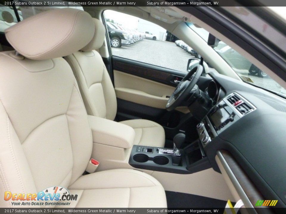 Front Seat of 2017 Subaru Outback 2.5i Limited Photo #4