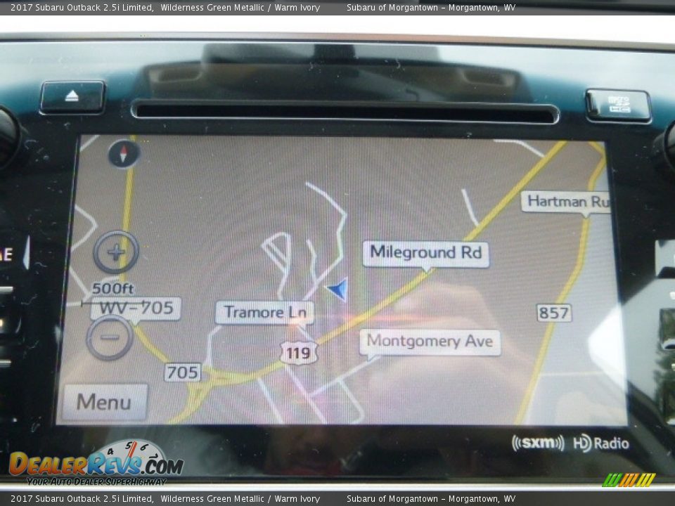 Navigation of 2017 Subaru Outback 2.5i Limited Photo #17