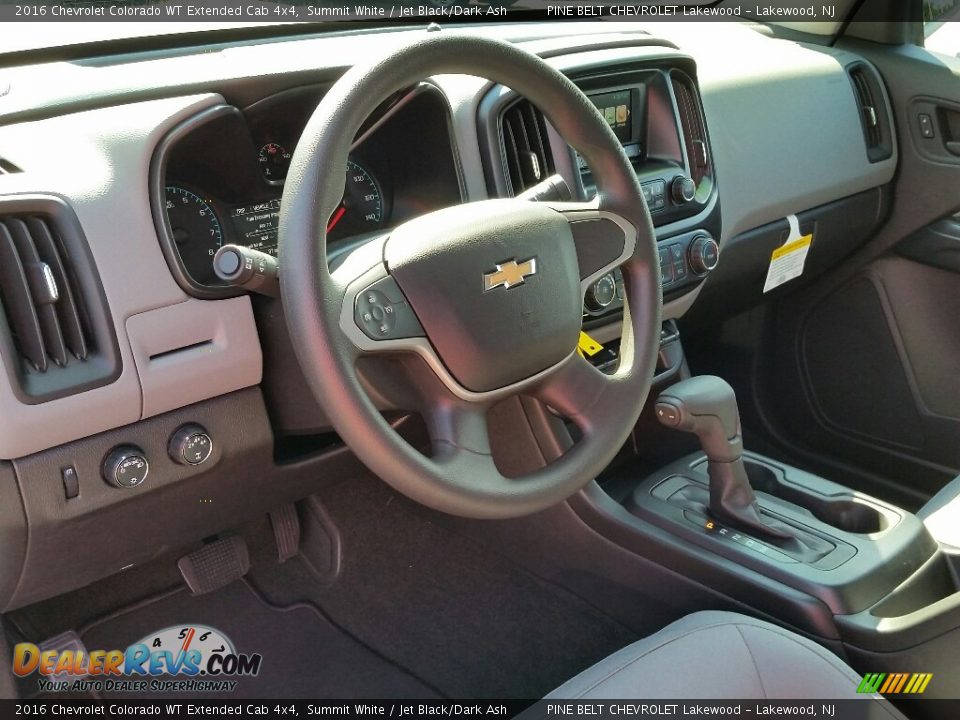 2016 Chevrolet Colorado WT Extended Cab 4x4 Summit White / Jet Black/Dark Ash Photo #11