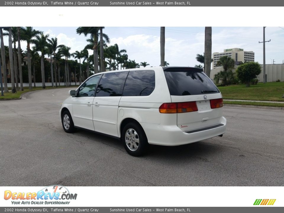 2002 Honda Odyssey EX Taffeta White / Quartz Gray Photo #3