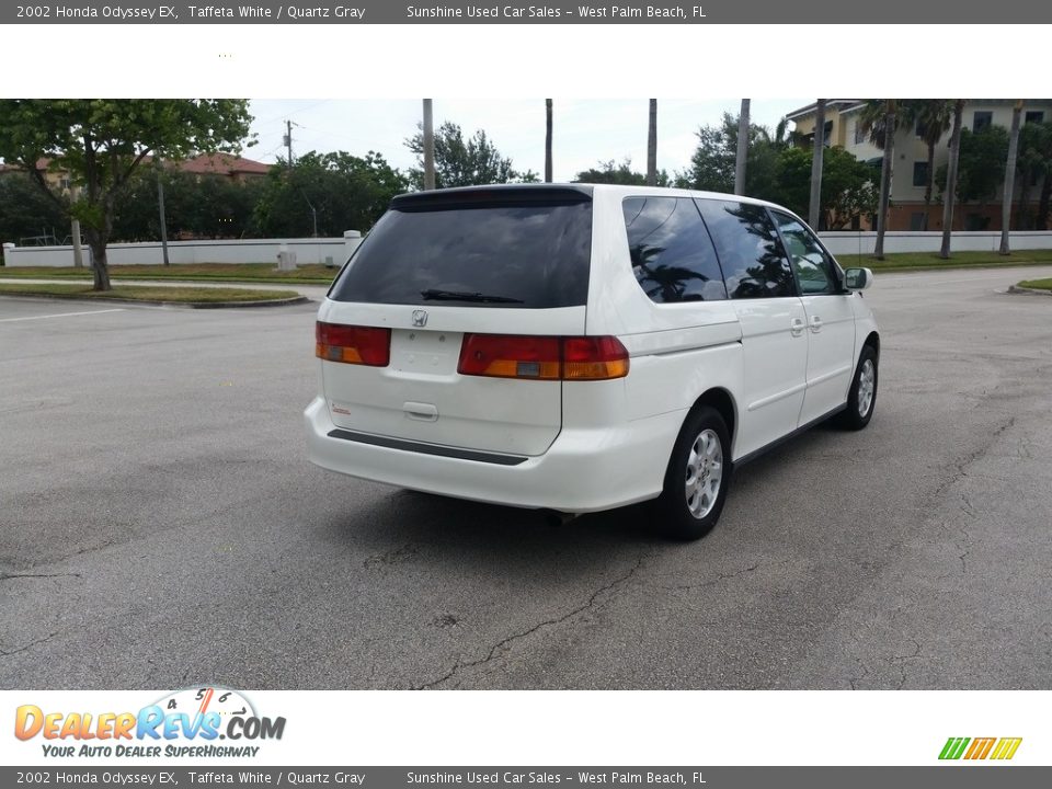 2002 Honda Odyssey EX Taffeta White / Quartz Gray Photo #5