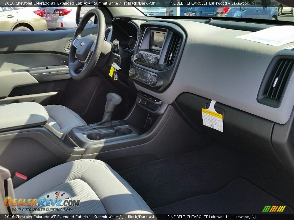 2016 Chevrolet Colorado WT Extended Cab 4x4 Summit White / Jet Black/Dark Ash Photo #23