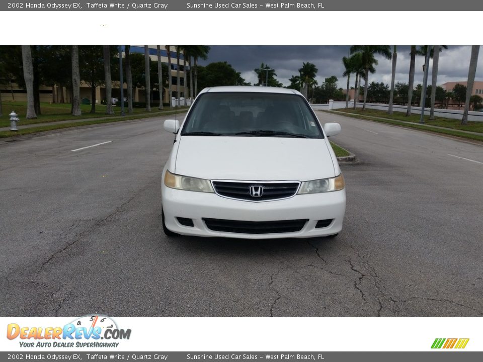 2002 Honda Odyssey EX Taffeta White / Quartz Gray Photo #8