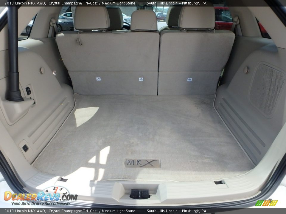 2013 Lincoln MKX AWD Crystal Champagne Tri-Coat / Medium Light Stone Photo #5