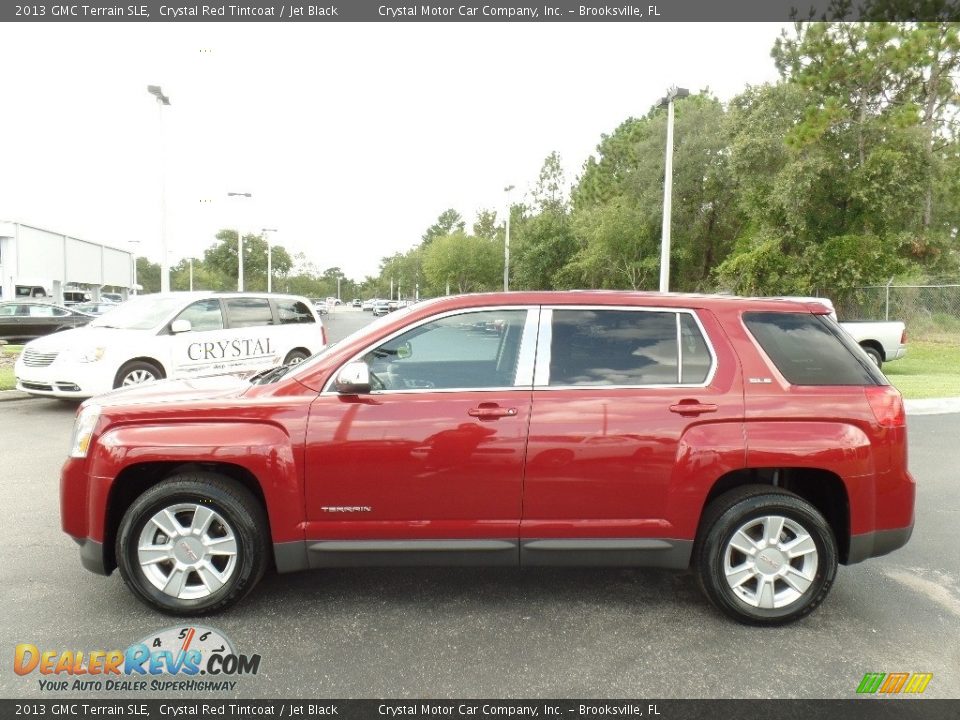 2013 GMC Terrain SLE Crystal Red Tintcoat / Jet Black Photo #2