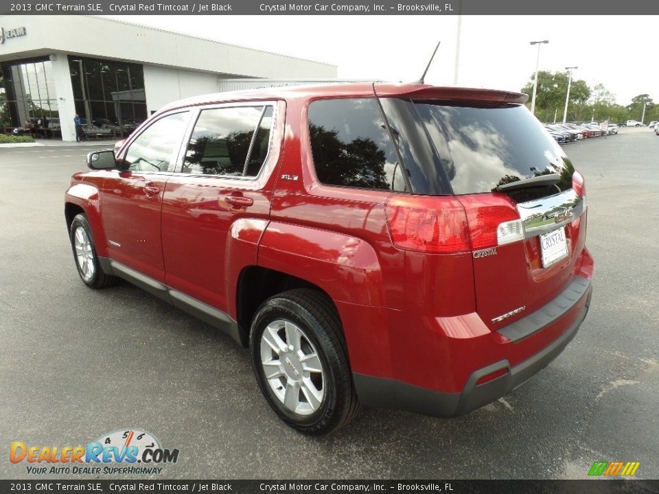 2013 GMC Terrain SLE Crystal Red Tintcoat / Jet Black Photo #3