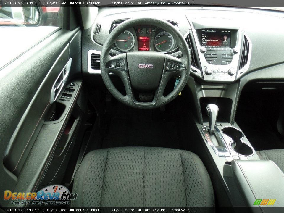 2013 GMC Terrain SLE Crystal Red Tintcoat / Jet Black Photo #6
