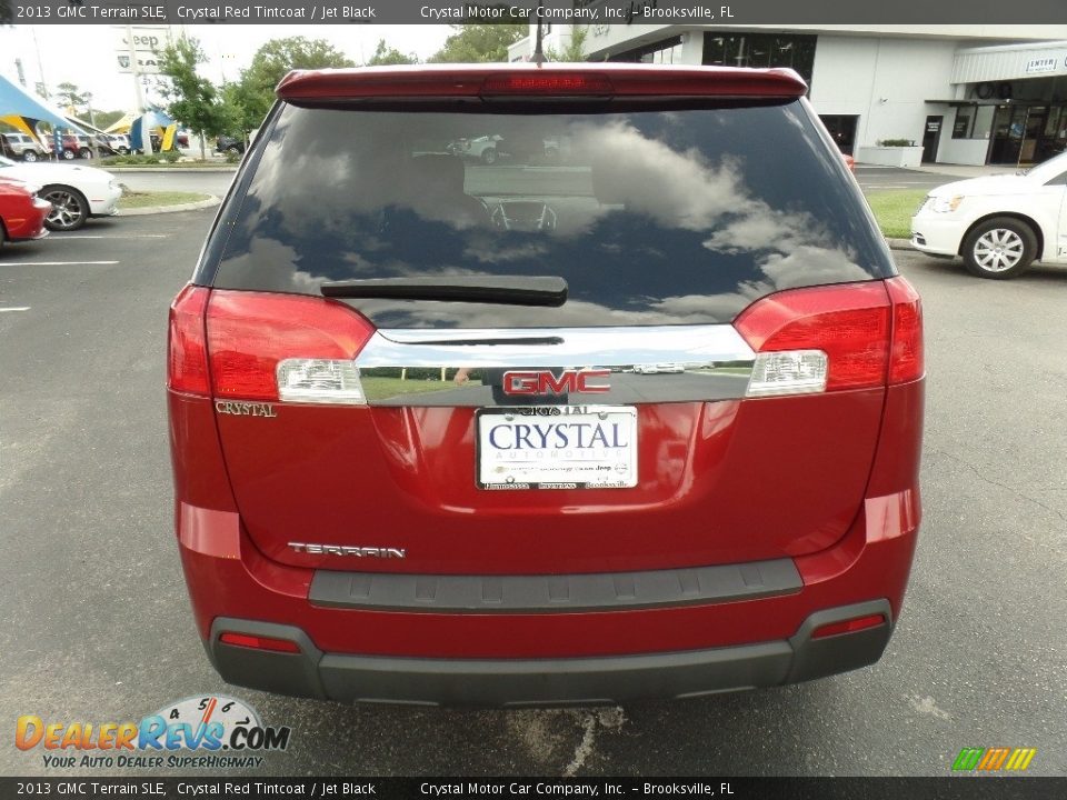 2013 GMC Terrain SLE Crystal Red Tintcoat / Jet Black Photo #8