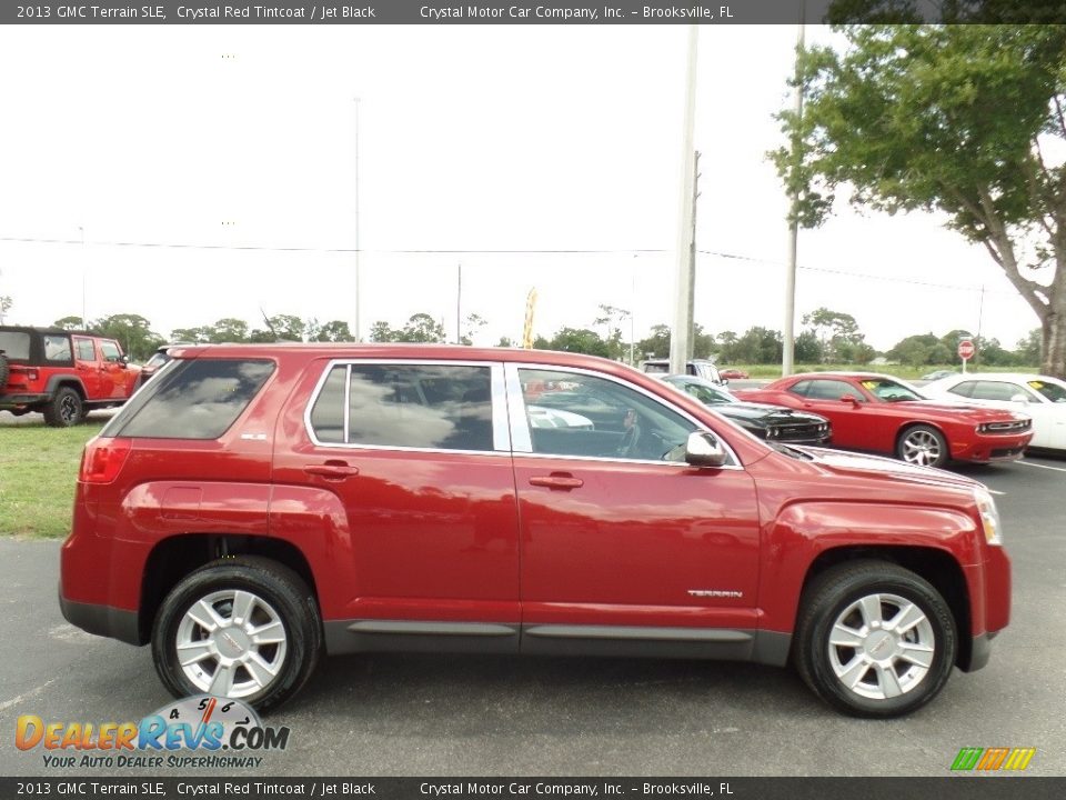 2013 GMC Terrain SLE Crystal Red Tintcoat / Jet Black Photo #10