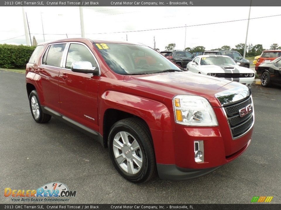 2013 GMC Terrain SLE Crystal Red Tintcoat / Jet Black Photo #11
