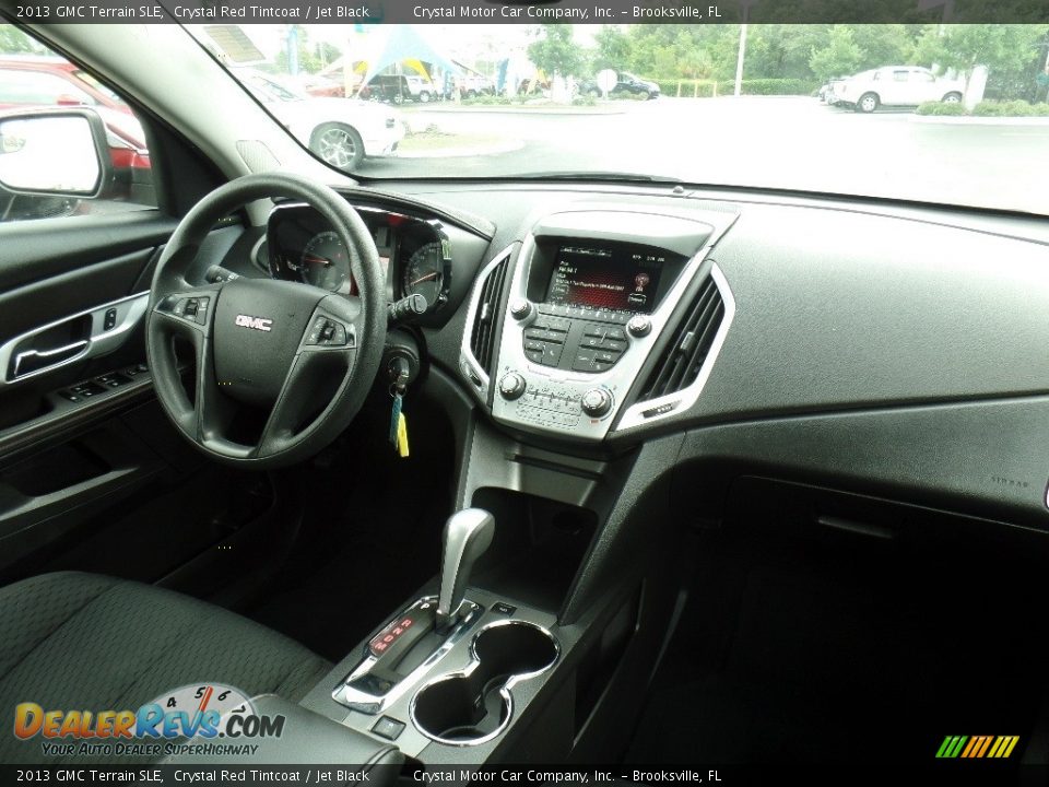 2013 GMC Terrain SLE Crystal Red Tintcoat / Jet Black Photo #12