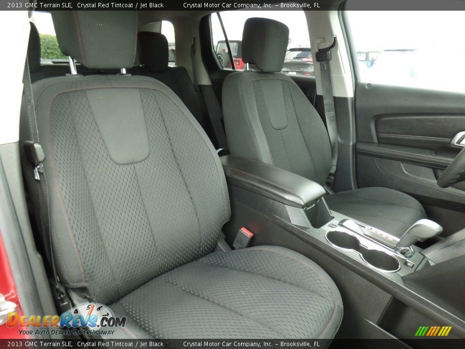 2013 GMC Terrain SLE Crystal Red Tintcoat / Jet Black Photo #13