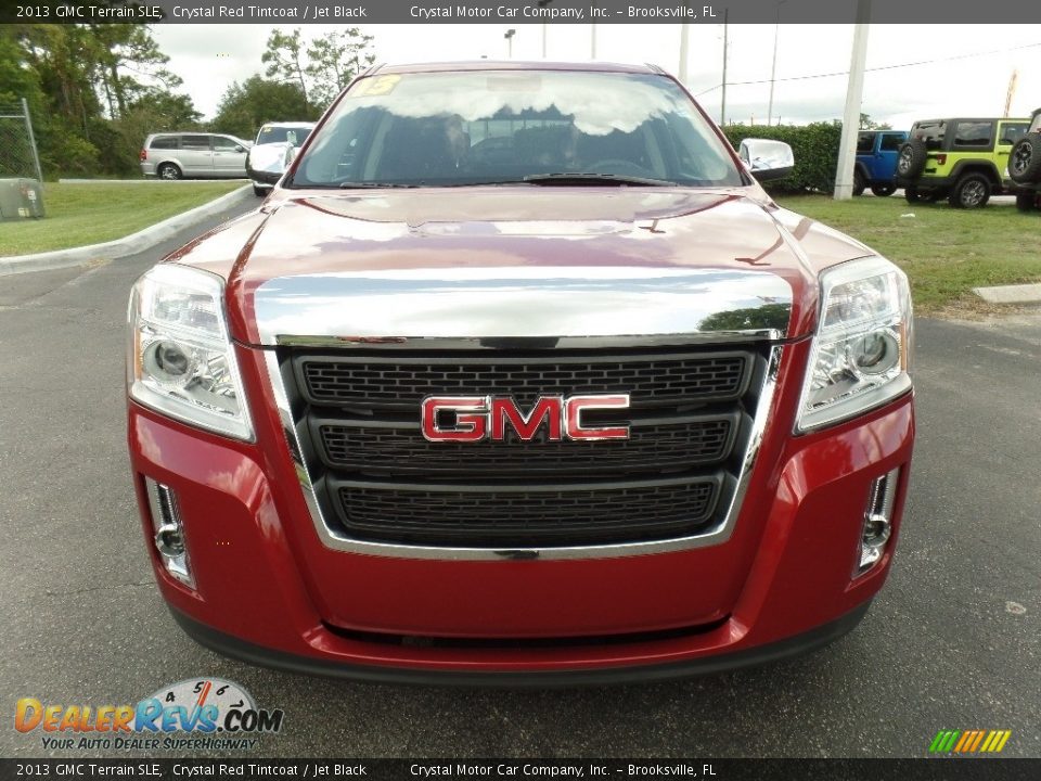 2013 GMC Terrain SLE Crystal Red Tintcoat / Jet Black Photo #14
