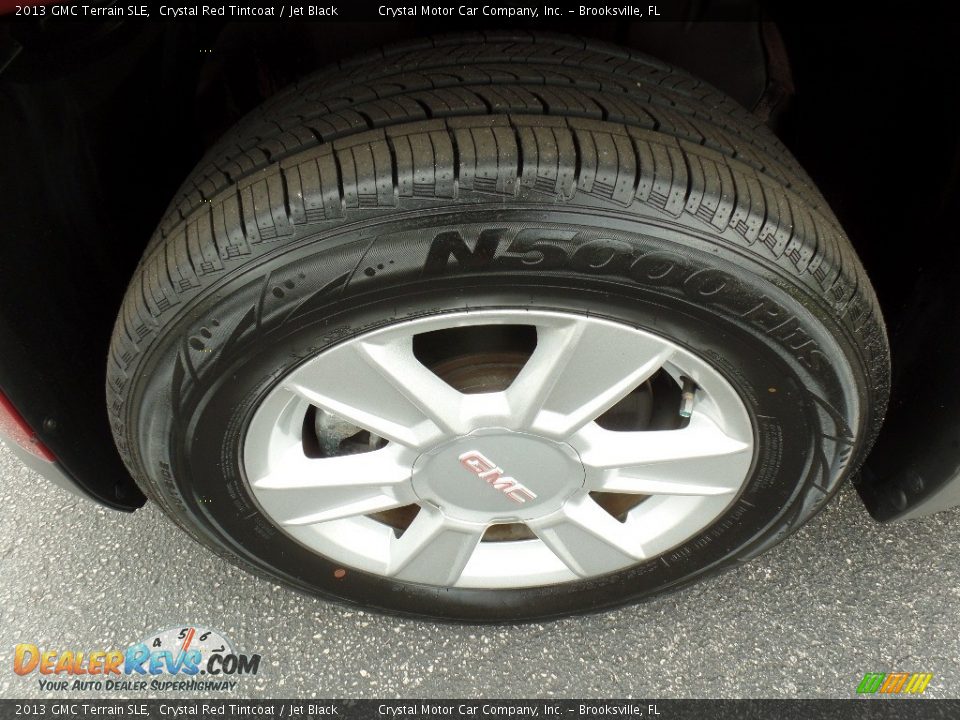 2013 GMC Terrain SLE Crystal Red Tintcoat / Jet Black Photo #15