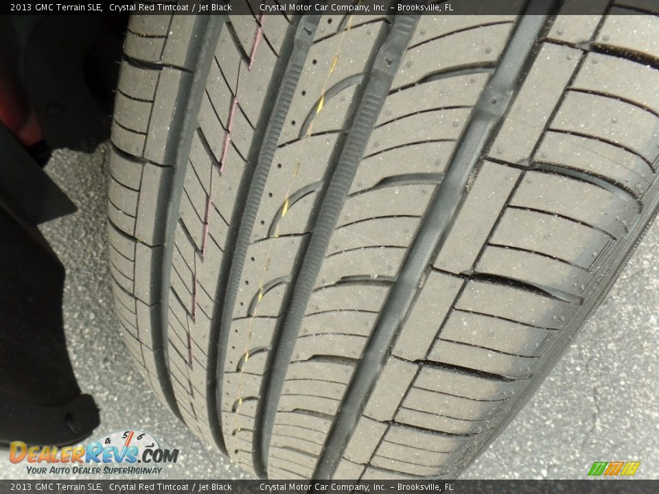 2013 GMC Terrain SLE Crystal Red Tintcoat / Jet Black Photo #16