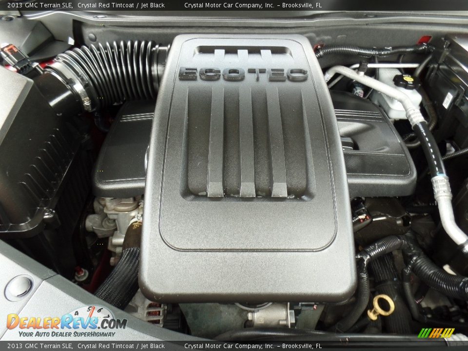 2013 GMC Terrain SLE Crystal Red Tintcoat / Jet Black Photo #17