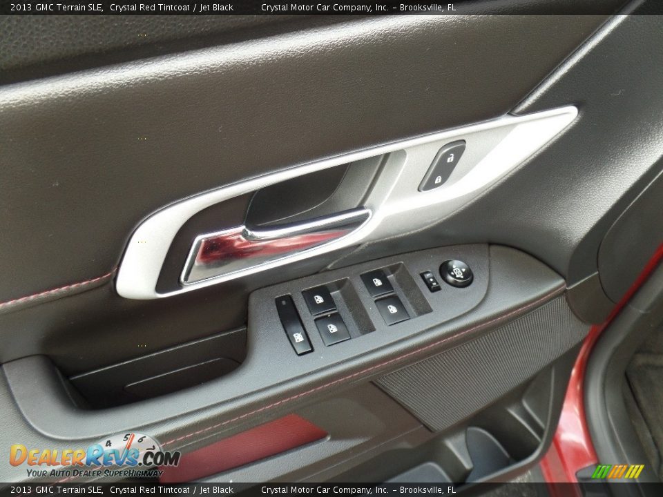 2013 GMC Terrain SLE Crystal Red Tintcoat / Jet Black Photo #18