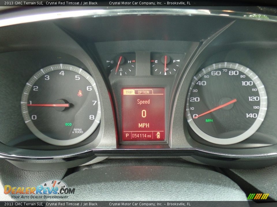 2013 GMC Terrain SLE Crystal Red Tintcoat / Jet Black Photo #19