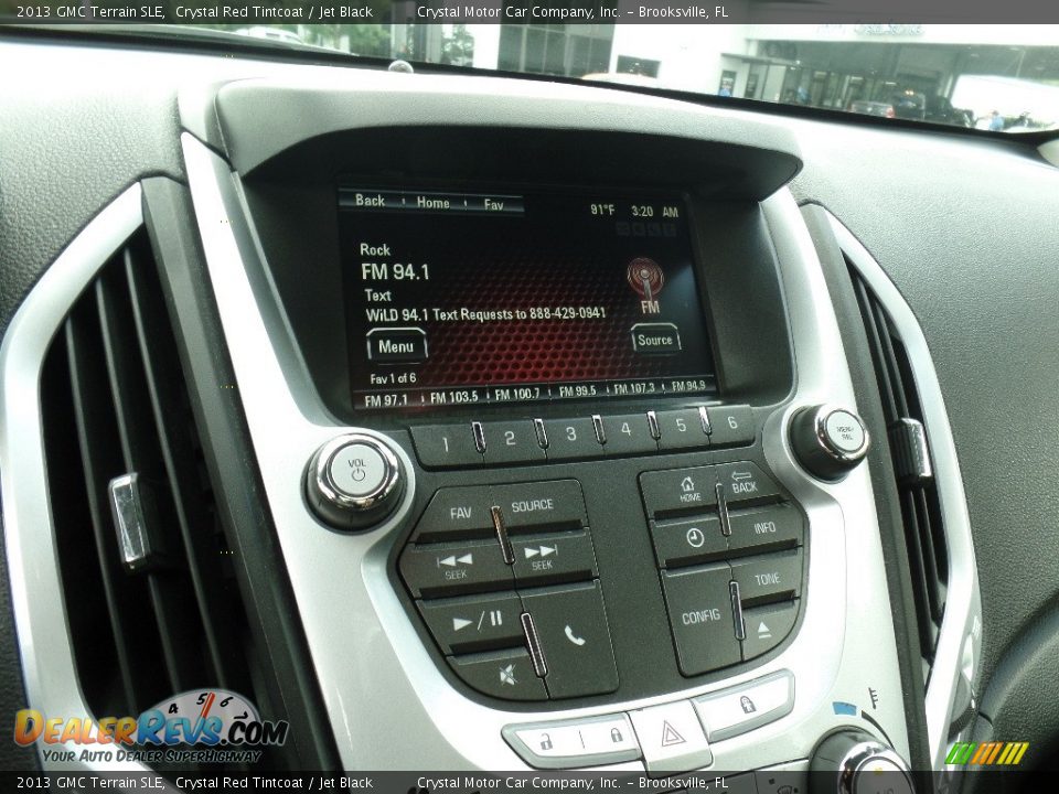 2013 GMC Terrain SLE Crystal Red Tintcoat / Jet Black Photo #20