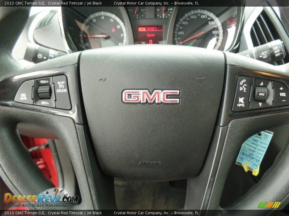 2013 GMC Terrain SLE Crystal Red Tintcoat / Jet Black Photo #22